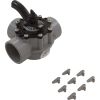 25933-201-000 Diverter Valve 2In S X 2.5In Sp 3-Way Gray