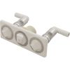 G107940 Air Control & On/Off 3 Position Complete Panel White