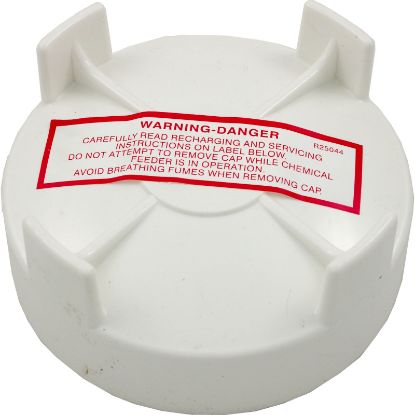 R172008W Chlorinator Lid Pentair Rainbow High Sqft/Auto Feeder Wht