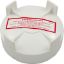 R172008W Chlorinator Lid Pentair Rainbow High Sqft/Auto Feeder Wht