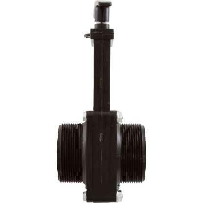 7204 Gate Valve 3 pc Valterra 2"mpt x 2"mpt 40psi Black