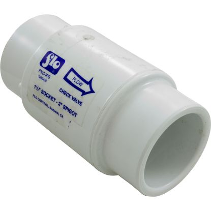 105520 Check Valve Flo Control Spring 1-1/2"s/2"spg 5lb Water