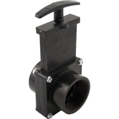 7207 Gate Valve 3 pc Valterra 2"fpt x 2"fpt 40psi Black