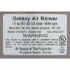 6510231 Blower Air Supply Galaxy V2 1.0hp 230v 3.0A Hardwire