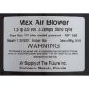 2515231 Blower Air Supply Max Air 1.5hp 230v 3.5A 48