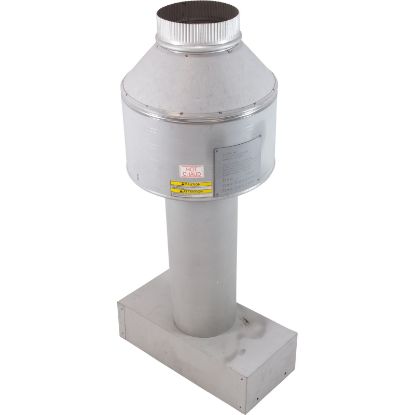 014358 Drafthood Raypak 156A Indoor w/ Adapter