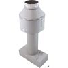 014358 Drafthood Raypak 156A Indoor w/ Adapter
