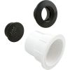 10-6500-BLK Skimmer Complete Balboa HydroAir Spa Strip w/Str Nut Blk