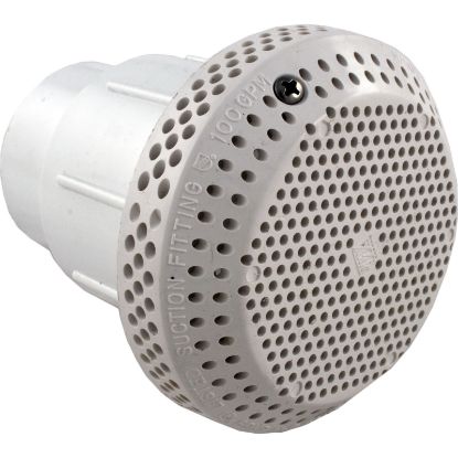 640-3310 Suct. Assy WW 3-1/2" Hi-Flow2-3/8"hs1-1/2"sw/AdapterWht