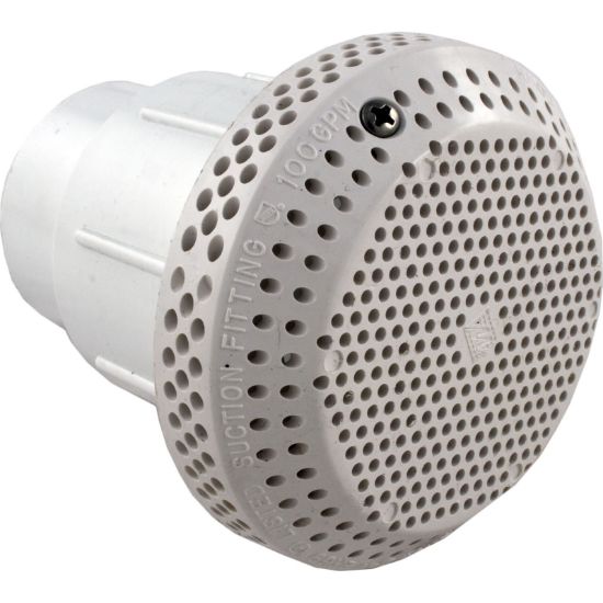 640-3310 Suct. Assy WW 3-1/2" Hi-Flow2-3/8"hs1-1/2"sw/AdapterWht