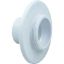 43-3047-08-RWHT Eyeball Seat Jacuzzi Gunite Return 1-1/2" w/Flange White