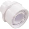 86204200 Eyeball Reducer Adapter Pentair 1-1/2"OD x 1"s White