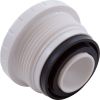 212-9170 Eyeball Fitting WW 1-1/2"mpt 2-1/4"fd Plstr White