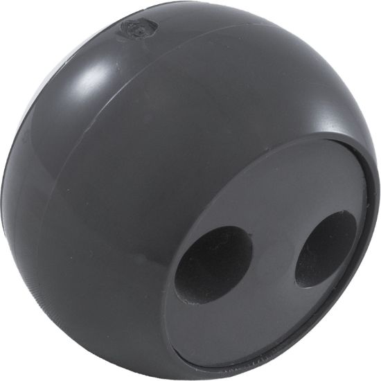 400-1309-DKG Eyeball Fitting WW 1-1/2"mpt 2-3/8"fdPlstrDk Gry