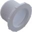 30-4901PVC WHT Wall Fitting BWG/HAI Micro Magna 1-3/4"hs White