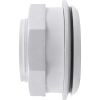 25522-000-000 Wall Fitting CMP 3"hs 1-1/2"mpt 3-1/2"fd w/Nut White