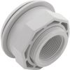 25522-000-000 Wall Fitting CMP 3"hs 1-1/2"mpt 3-1/2"fd w/Nut White