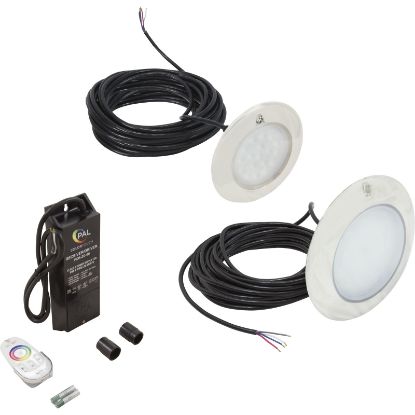  EvenGlow Pool/Spa Light Kit RGB1 pool1 spa80ft w/Driver