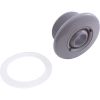 23300-201-000 Wall Fitting CMP with out Nut Gray