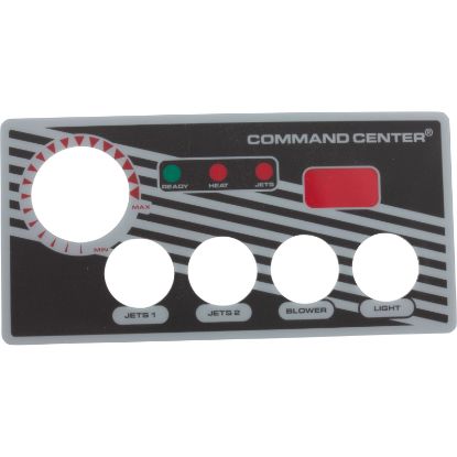 30191BM Overlay Tecmark Digital Command Center 4 Button
