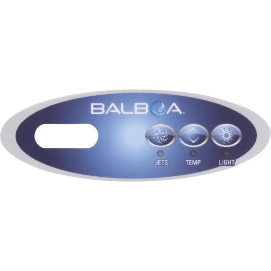 11219 Overlay Balboa Water Group Duplex Mini Oval Jet/Light LCD