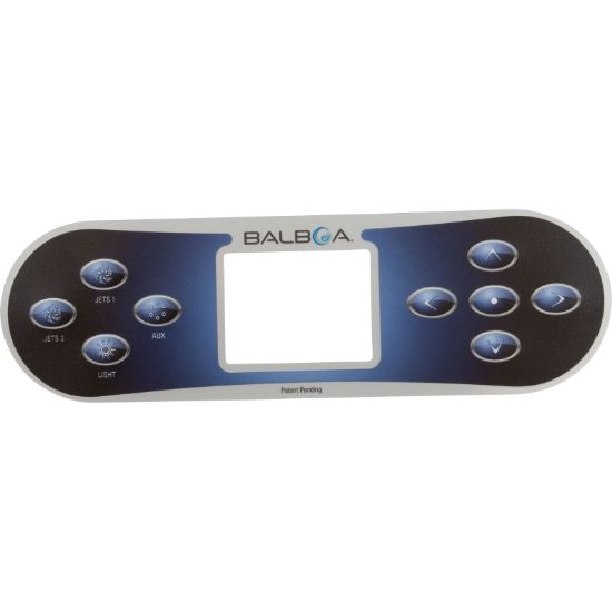 12512 Overlay Balboa Water Group TP800 Jet1/Jet2/Light/Aux