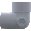 411-5040 90 Elbow 2"s x 2"spg x 1/2"fpt left-side outlet