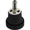 555815 Adapter A&A TurboClean to QuikClean w/9/16" Orifice Black