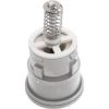 521519 Cleaning Head A&A Manufacturing Style II Hi-Flow White