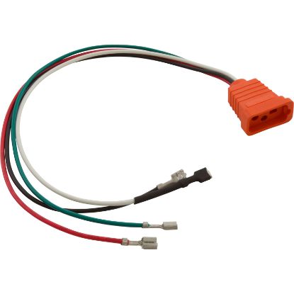 09-0026C Receptacle H-Q Fiber Optic Molded 18/4 Air VH Orange