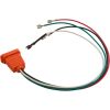 09-0026C Receptacle H-Q Fiber Optic Molded 18/4 Air VH Orange