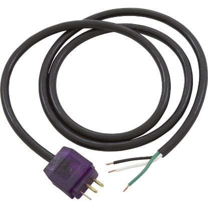 30-0200-48 Blower Cord Hydro-Quip Molded/Lit 48 Violet