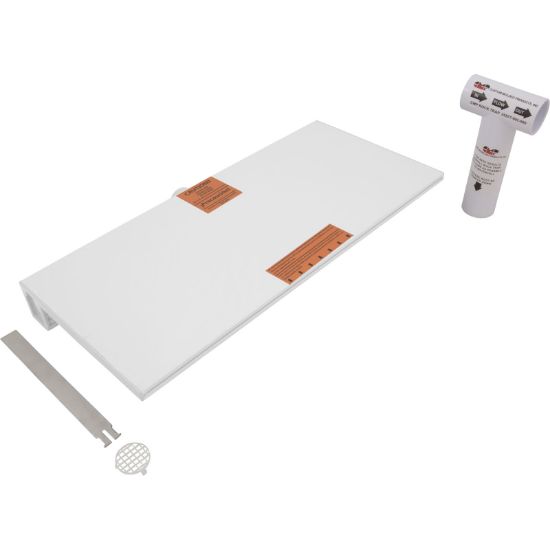 25577-230-120 24In Pool Waterfall (12In Lip) White