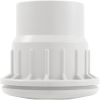 25523-700-000 Fiberglass Wall Fitting With Eyeball White