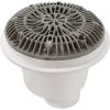 25519-001-000 Hw Gunite Pool Main Drain (2In Thread So 2In Thread Bo) Gra