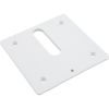 MJ6300 Jandy Pro Series Minijet Cover Plate Screws White