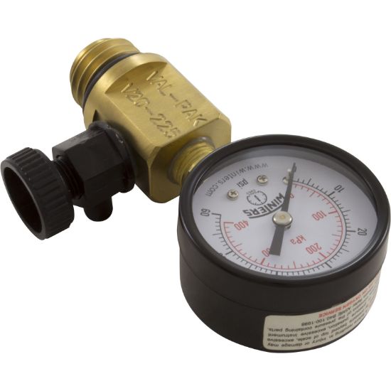 V20-225 Pressure Gauge/Air Relief FNS Plus Val-Pak Generic