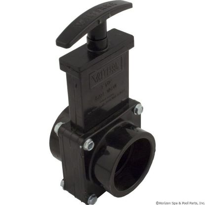 7101 Gate Valve 3 pc Valterra 1-1/2"s x 1-1/2"s 45psi Black