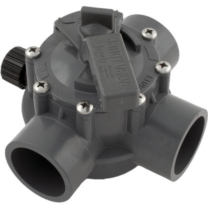 1154 Diverter Valve Jandy/Zod 1-1/2"s/2"spg Pos Seal3 WayGray