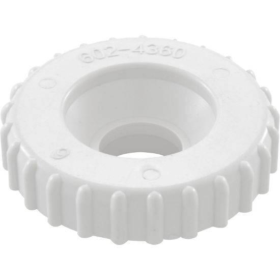 602-4360 Cap Waterway Single Port On/Off Valve White
