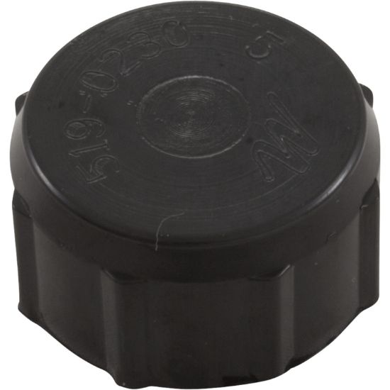 519-0231 Drain Cap Waterway Filter On/Off Valve 1/2"fght Black