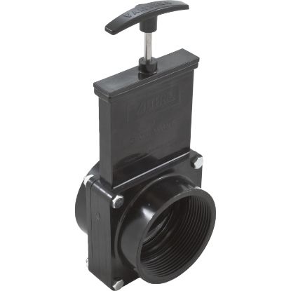 7307 Gate Valve 3 pc Valterra 3"fpt x 3"fpt 30psi Black