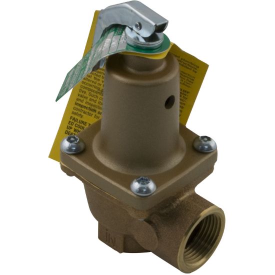 007224F Pressure Relief Valve Raypak 207A/206A/R185A/R185B 125 psi