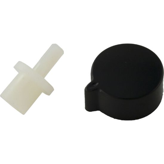 009499F Thermostat Knob Raypak 130A/206A Black