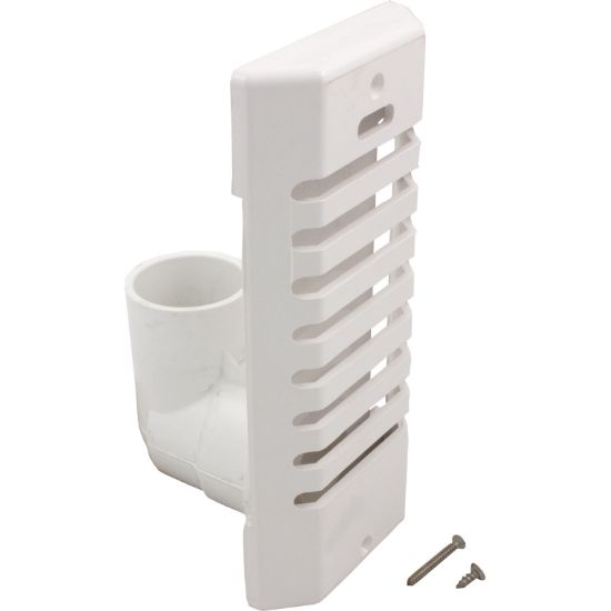 640-6940 Skimmer Complete Waterway Lo Pro Spa Strip w/90 adpt Wht