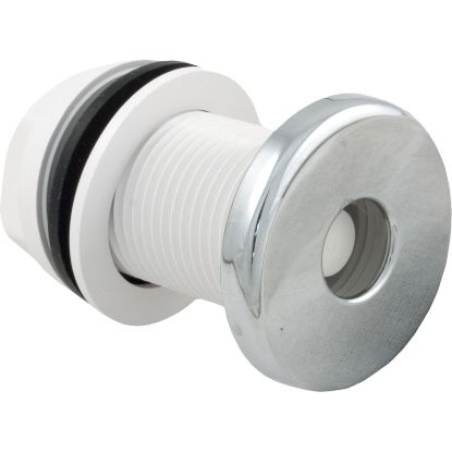  Thru-Wall Drywell Fitting Len Gordon Chrome