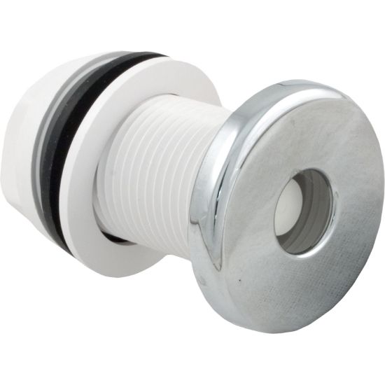  Thru-Wall Drywell Fitting Len Gordon Chrome