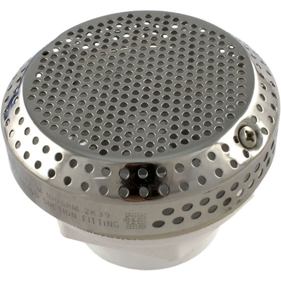 640-3270 Suction Assy WW 3-1/2" Hi-Flow 2-3/8"hs 1-1/2"s SS