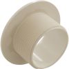 2112222001 Wall Fitting BWG Pro Jet Long Head 1-7/16" White