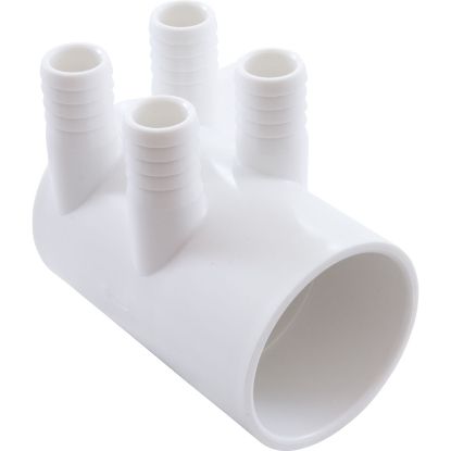 WM2XSKB-4 Manifold 3/4" Barb 4 port Dead End 2" Slip